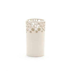 Lawrence McRae Lacey Vase #6 in White