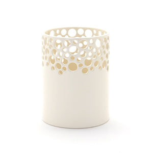 Large Candle Lacey Vase