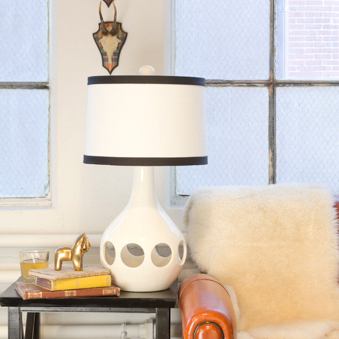 Teardrop Lamp in Chalet