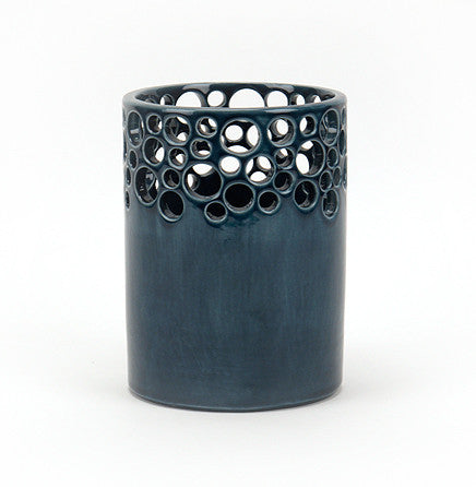 Large Candle Lacey Vase