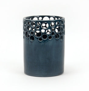 Large Candle Lacey Vase